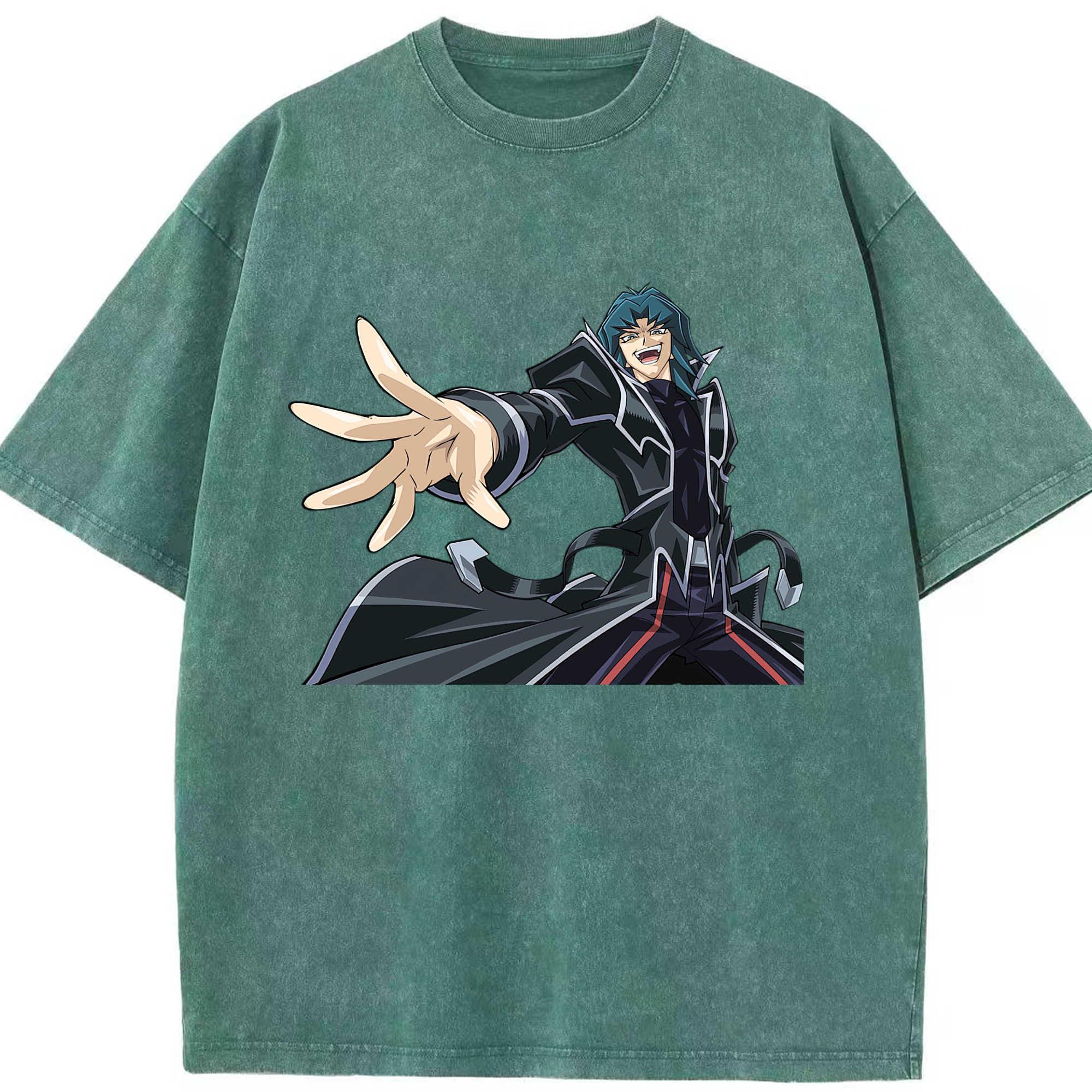 （画像用） 遊☆戯☆王 Yu-Gi-Oh! 綿100% ヴィンテージ風 半袖Tシャツ（フロントプリント）
